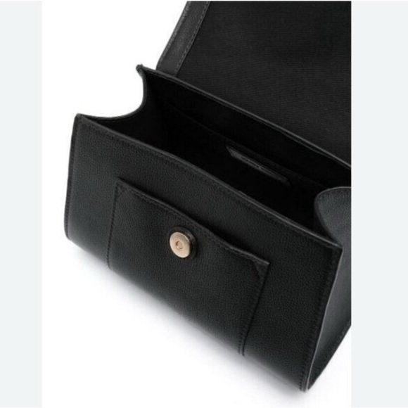 SEE BY CHLOE Joan Ladylike leather top handle shoulder + Dust bag - BLACK NWT - Picture 4 of 16